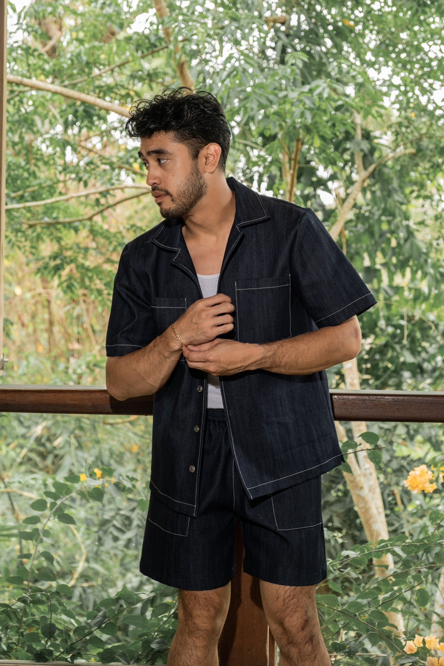 Preorder: Denim Polo