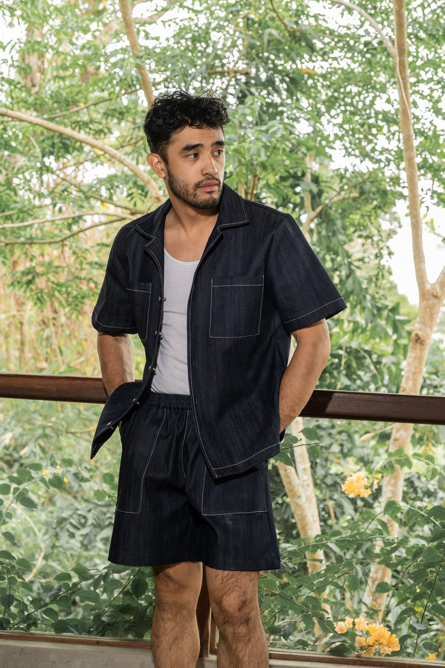 Preorder: Denim Polo