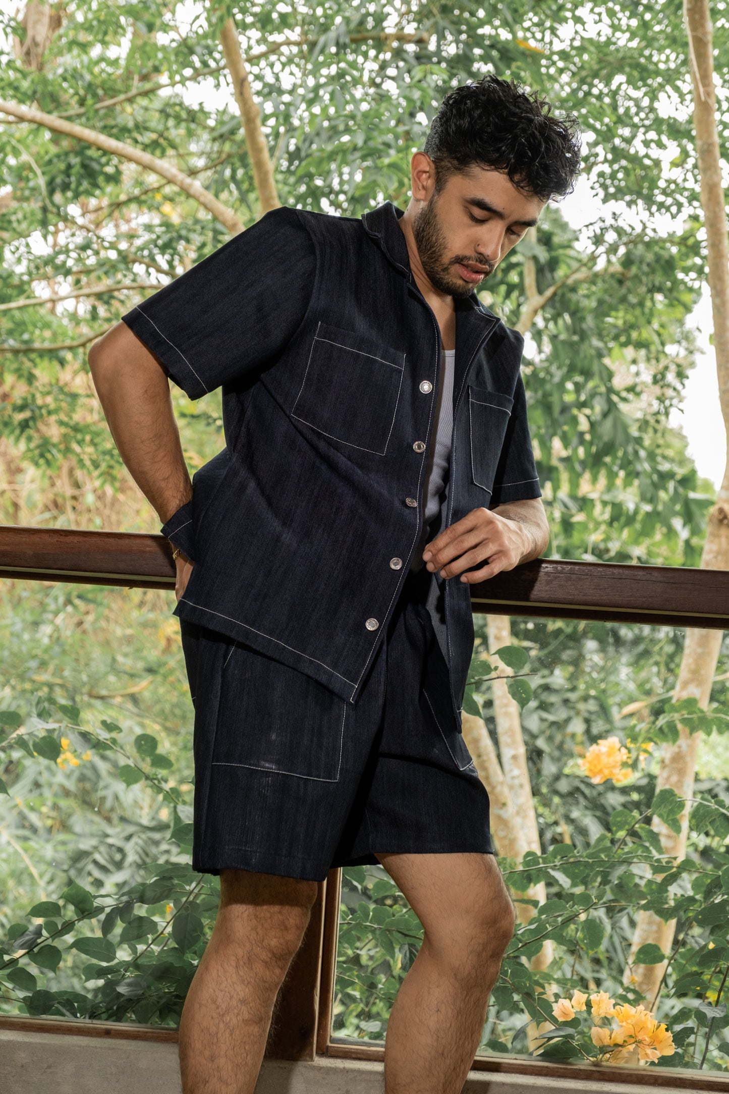 Preorder: Denim Polo