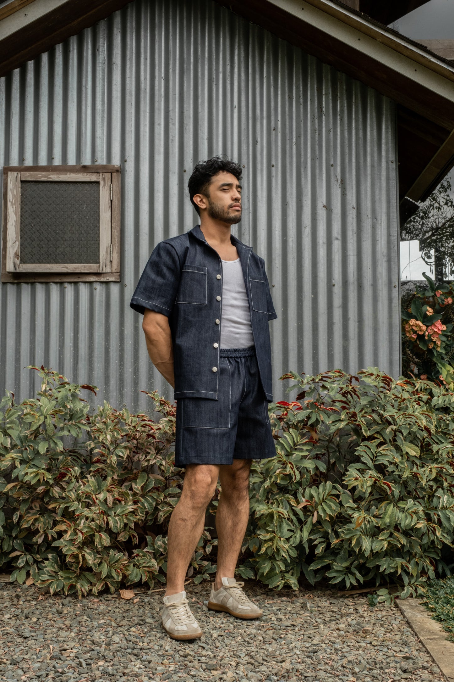 Preorder: Denim Polo