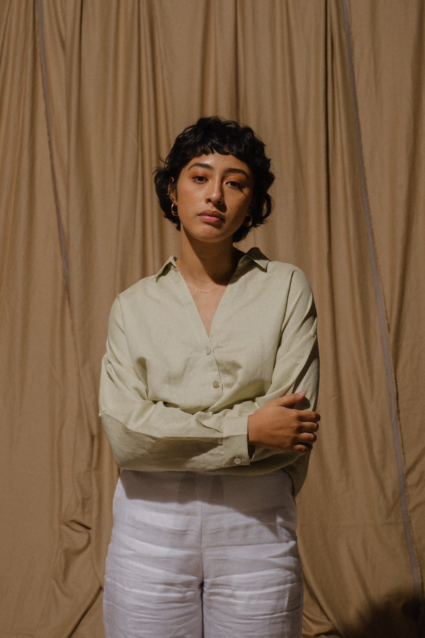 Preorder: Sofia Cropped Polo