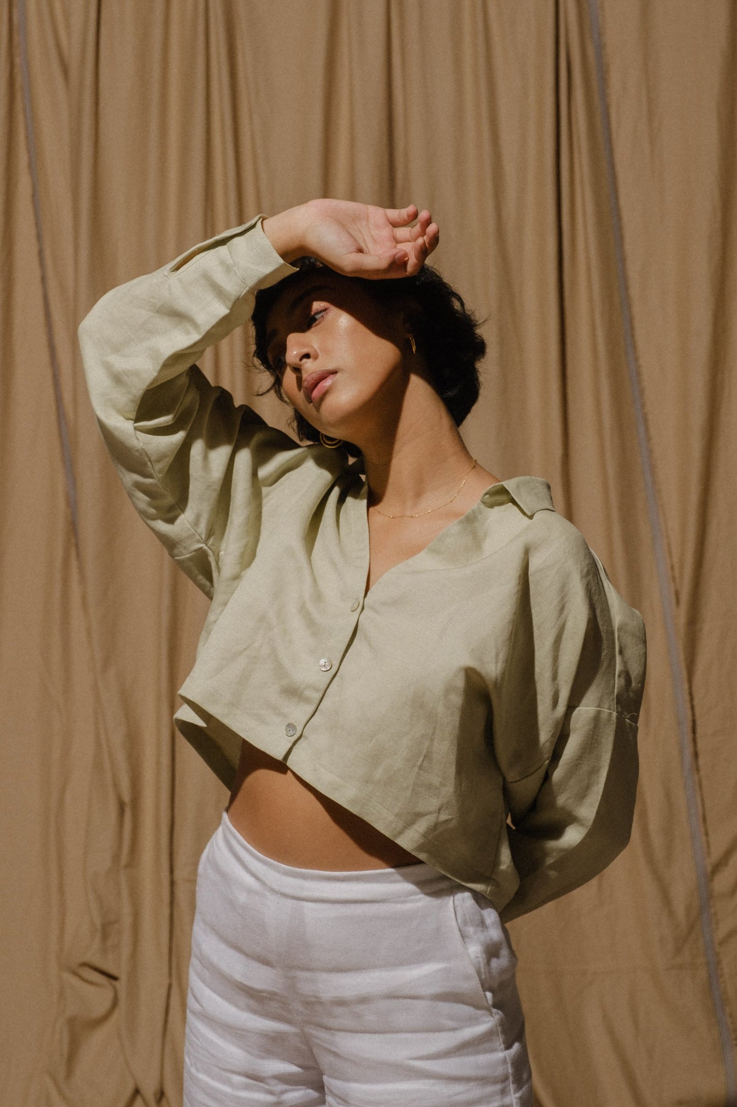 Preorder: Sofia Cropped Polo