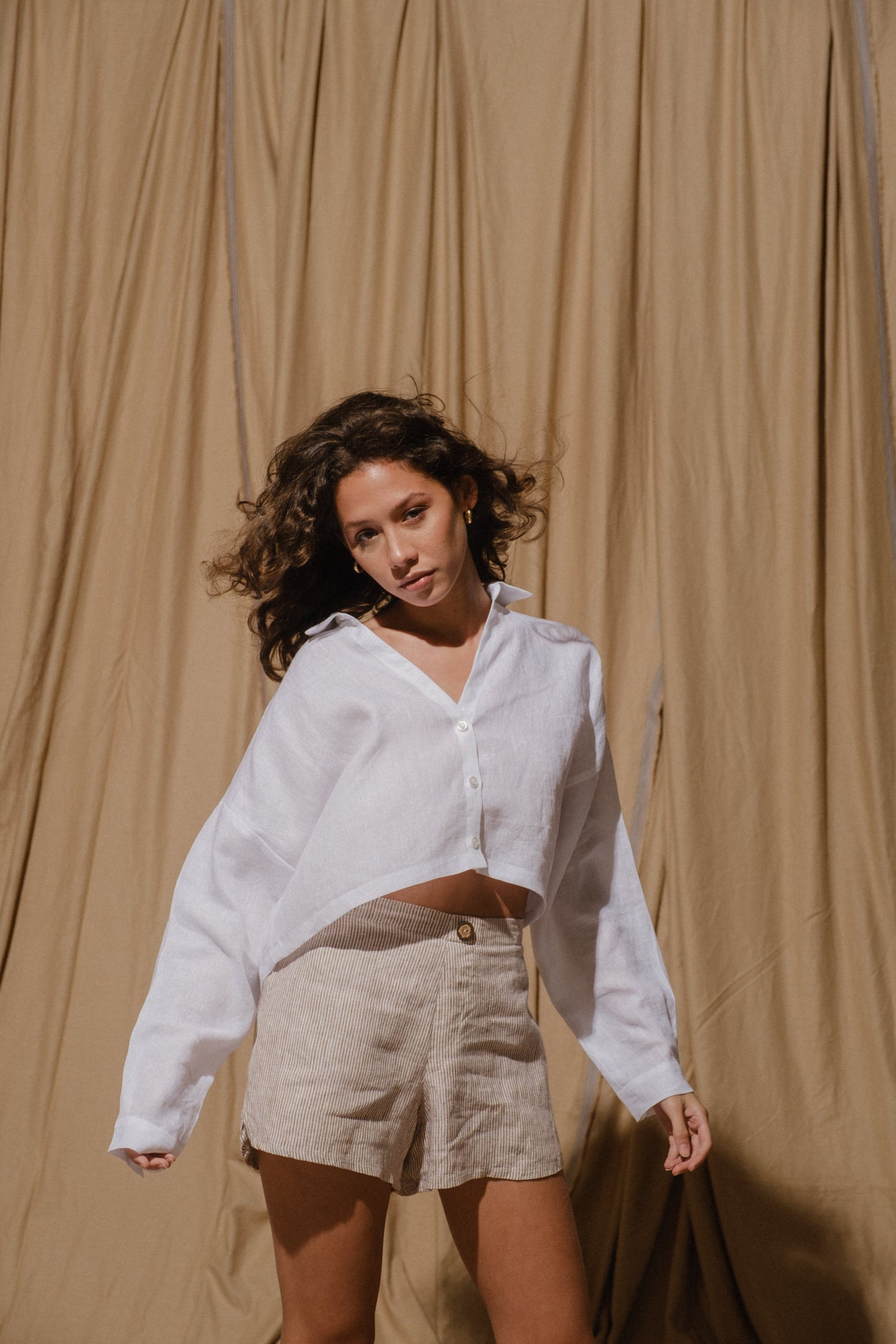 Preorder: Sofia Cropped Polo