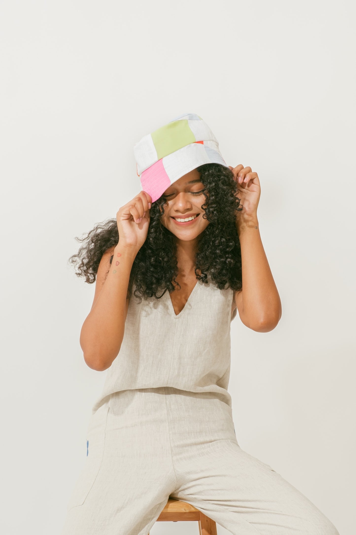 Preorder: Laro x Cariño Tile Bucket Hat