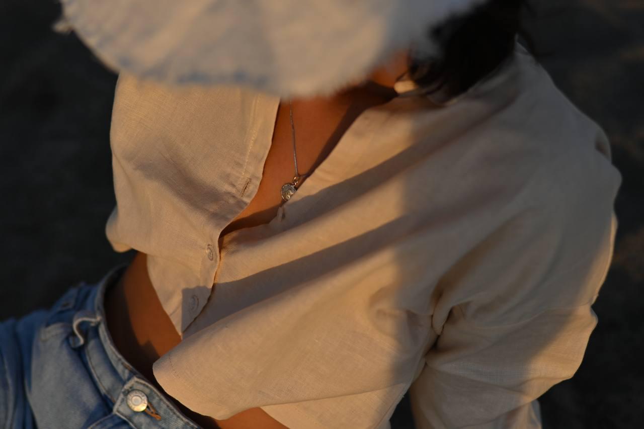 Preorder: Sofia Cropped Polo