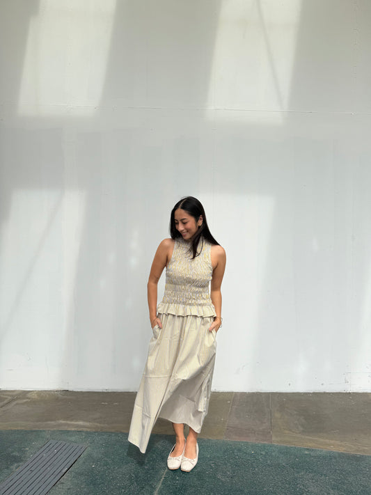 Preorder: Ponds Dream Summer Line - Lina Maxi Dress