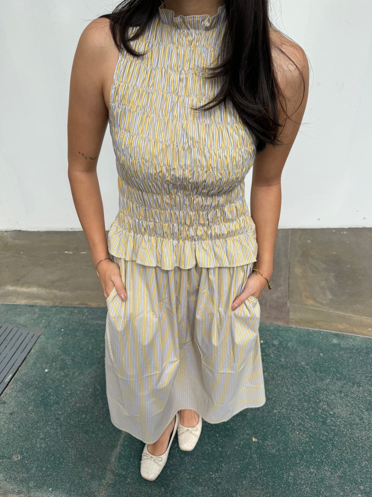 Preorder: Ponds Dream Summer Line - Lina Maxi Dress